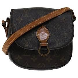 Louis Vuitton-LOUIS VUITTON Monogram Saint Cloud PM Borsa a tracolla M51244 LV Aut 67887-Monogramma