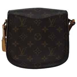 Louis Vuitton-LOUIS VUITTON Monogram Saint Cloud PM Shoulder Bag M51244 LV Auth 67887-Monogram