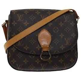 Louis Vuitton-LOUIS VUITTON Monogram Saint Cloud GM Shoulder Bag M51242 LV Auth ki4162-Monogram