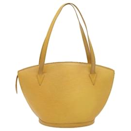 Louis Vuitton-LOUIS VUITTON Epi Saint Jacques Shopping Shoulder Bag Yellow M52269 auth 68452-Yellow