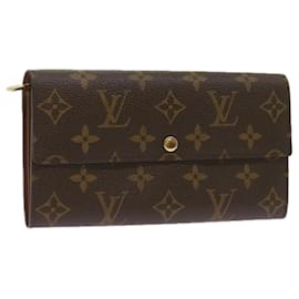 Louis Vuitton-LOUIS VUITTON Monogram Pochette Porte Monnaie Credit Wallet M61725 Auth yk11162-Monogramm