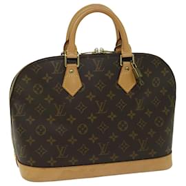 Louis Vuitton-LOUIS VUITTON Monogram Alma Hand Bag M51130 LV Auth 67800-Monogram