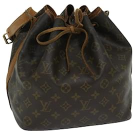 Louis Vuitton-LOUIS VUITTON Monogram Petit Noe Shoulder Bag M42226 LV Auth 67583-Monogram