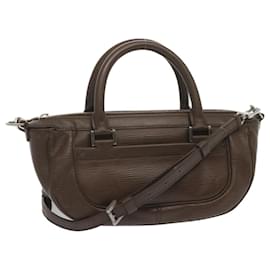 Louis Vuitton-LOUIS VUITTON Epi Danura PM Shoulder Bag 2Way Mocha M5891D LV Auth 67754-Other