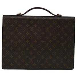 Louis Vuitton-LOUIS VUITTON Monogram Porte Documents Bandouliere Bag M53338 LV Auth 67769-Monogram