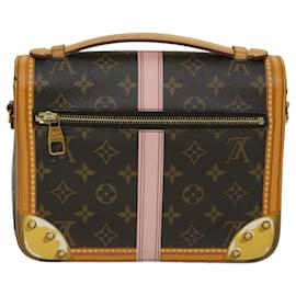 Louis Vuitton-LOUIS VUITTON Monogram Pochette Metis MM Hand Bag 2way M43628 LV Auth 67922A-Monogram