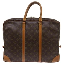 Louis Vuitton-LOUIS VUITTON Monogram Porte Documents Voyage Business Bag M53361 Auth 68279-Monogramm