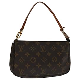 Louis Vuitton-LOUIS VUITTON Pochette con monogramma Accessoires Pouch M51980 LV Aut 66404-Monogramma