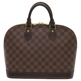 Louis Vuitton-LOUIS VUITTON Damier Ebene Alma Hand Bag N51131 LV Auth 68464-Other