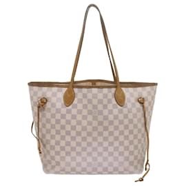Louis Vuitton-LOUIS VUITTON Damier Azur Neverfull MM Tote Bag N41605 LV Auth 67434-Other