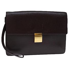 Louis Vuitton-LOUIS VUITTON Bolso de mano Selenga de piel Taiga Acajou M30786 LV Auth th4631-Otro