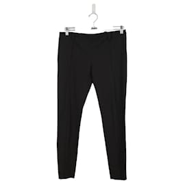 Balenciaga-Slim wool pants-Black