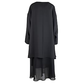 Autre Marque-Collection Privée Chiffon Dress Set-Black