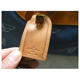 Louis Vuitton-vintage Louis Vuitton Cup travel bag-Light blue