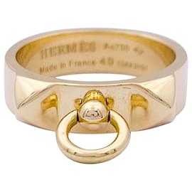 Hermès-Anillo de hermes, "Collar de perro", oro amarillo.-Otro