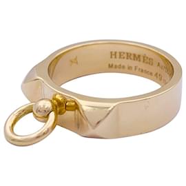 Hermès-Anello di Hermès, "Collare per cani", giallo oro.-Altro