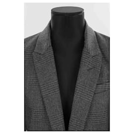 Isabel Marant Etoile-Blazer de lana-Gris