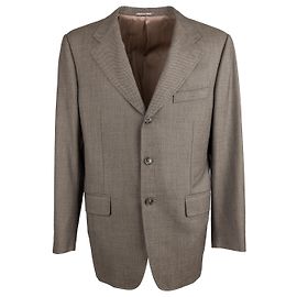 Blazer de Lã Corneliani Marrom