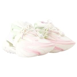 Balmain-Zapatillas bajas Unicornio - Balmain - Piel - Blanco-Blanco