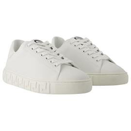 Versace-La Greca Sneakers – Versace – Responsible – Weiß-Weiß