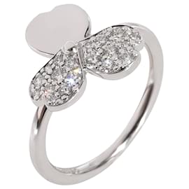 Tiffany & Co-TIFFANY & CO. Paper Flowers Diamond  Ring in Platinum 0.16 ctw-Silvery,Metallic