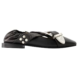 Toga Pulla-AJ928 Sandalias - Toga Pulla - Cuero - Negro-Negro