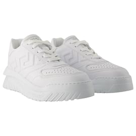Versace-Odissea Sneakers - Versace - Fabric - White-White