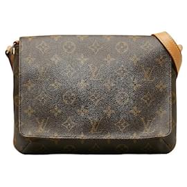 Louis Vuitton-Louis Vuitton Monogram Musette Tango Sac à bandoulière en toile à sangle courte M51257 en bon état-Autre