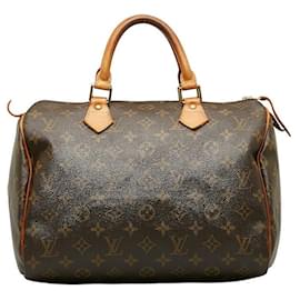 Louis Vuitton-Louis Vuitton Monogram Speedy 30 Canvas Handbag M41108 in Good condition-Other