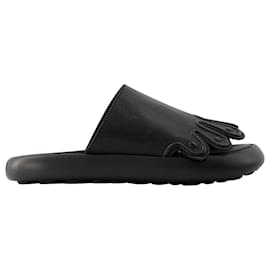 Autre Marque-Pelotas Flota Sandals - Camper - Leather - Black-Black