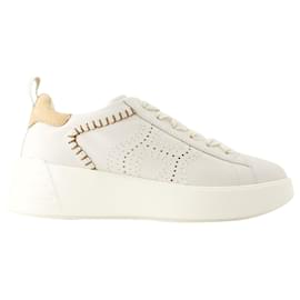 Hogan-Zapatillas Rebel - Hogan - Piel - Gris-Blanco