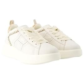 Hogan-Sneakers Rebel - Hogan - Pelle - Grigia-Bianco