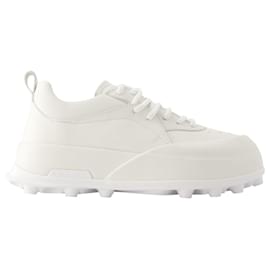 Jil Sander-Scarpe da ginnastica - Jil Sander - Pelle - Porcellana-Bianco