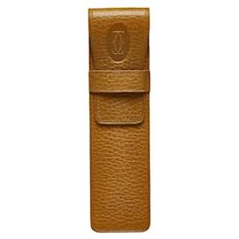 Cartier-Leather Flap Pen Case-Other