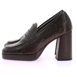 SéZane-SEZANE  Mules & clogs T.eu 39 leather-Brown