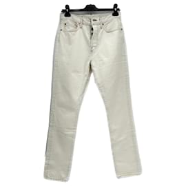 Autre Marque-WARDROBE NYC Jeans T.US 27 Baumwolle-Weiß