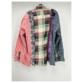 Autre Marque-NON SIGNE / UNSIGNED  Shirts T.International L Cotton-Multiple colors