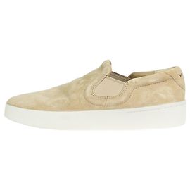 Vince Chaussures à enfiler en daim beige - taille EU 37 Autre