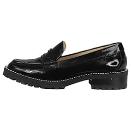 Jimmy Choo-Black patent loafers - size EU 37.5-Black