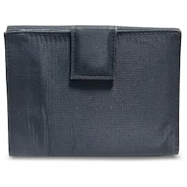 Prada-Prada Black Tessuto Small Wallet-Black