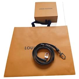 Louis Vuitton-tracolla Louis Vuitton per borsa da viaggio Keepall-Grigio