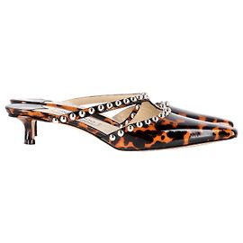 Jimmy Choo Ros 35Mules mm en charol con estampado animal Otro Impresión de pitón