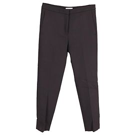 Sandro Paris Tailored Pants in Black Viscose Black