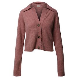 Nanushka verkürzte Strickjacke aus rosa Acryl Pink