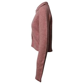 Nanushka-Cardigan corto Nanushka in acrilico rosa-Rosa