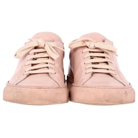 Autre Marque-Common Projects Original Achilles Low Sneakers in Pink Leather-Pink