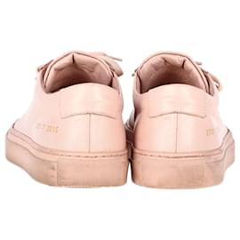 Autre Marque-Common Projects Original Achilles Low Sneakers in Pink Leather-Pink