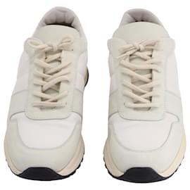 Autre Marque-Common Projects Track 80 Sneakers in White Suede-White