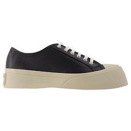 Baskets à Lacets Pablo - Marni - Noir - Cuir Noir