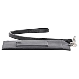 Balenciaga-Balenciaga Cash Card Case in Black Leather-Black